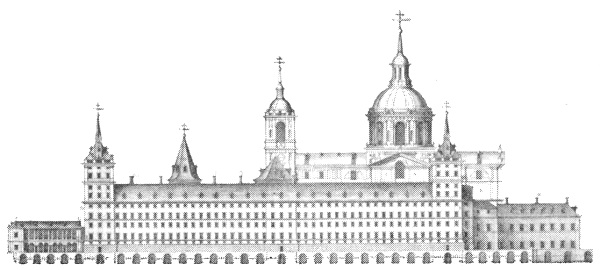 Dibujo de El Escorial