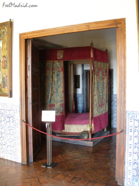 Cama Felipe II El Escorial