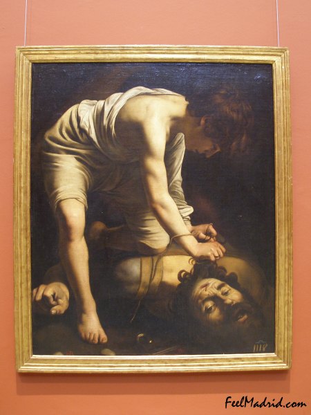 David and Goliath by Caravaggio