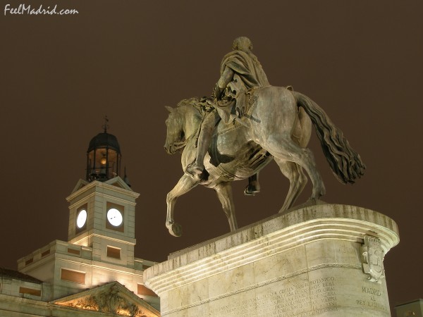 Puerta del Sol at Night